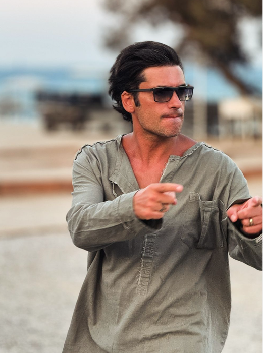 Radu Vâlcan are grijă de felul în care arată/ Sursa foto: Instagram