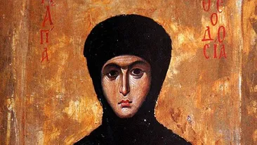 Creștinii o sărbătoresc astăzi pe Sfânta Muceniță Teodosia