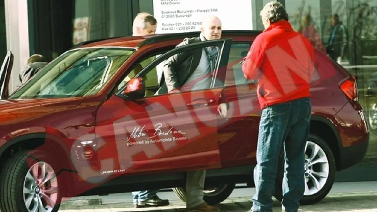 Mihai Bendeac are masina personalizata