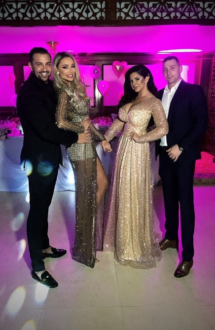 Ce ținută a purtat Bianca Drăgușanu aseară la botez! A nășit împreună cu Alex Bodi