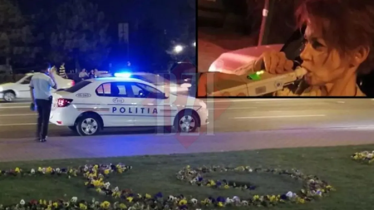 Iubita unui celebru interlop, prinsă beată la volan! Valoarea din sânge a fost uriașă
