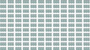 Test de perspicacitate | Găsiți numărul 525 în maximum 5 secunde!