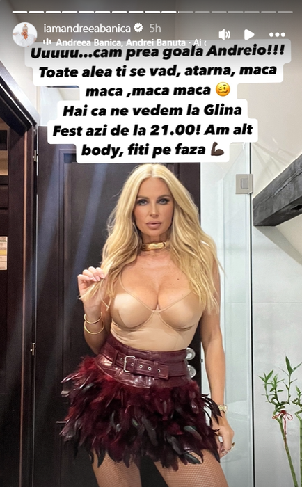 Andreea Bănică / Foto: Instagram