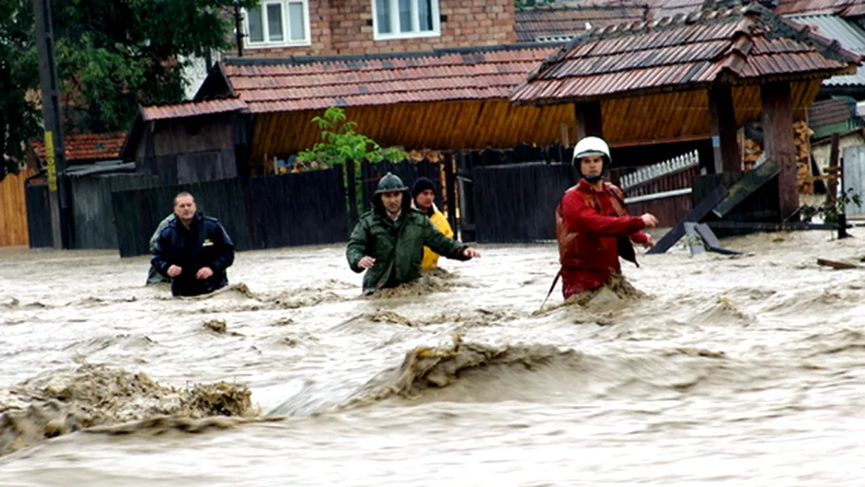 AVERTIZARE! Cod Galben de inundatii in mai multe judete din Romania!