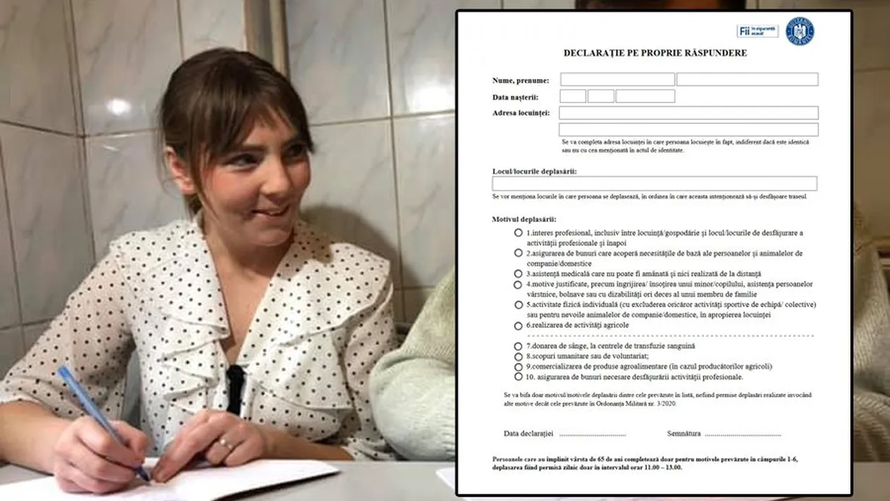 Vulpița de la Acces Direct, prinsă în flagrant! A încălcat ordonanța militară și a ieșit din casă fără declarația pe propria răspundere