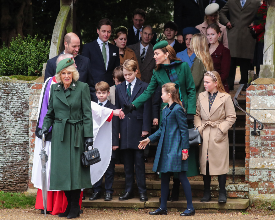 Familia regala la Sandringham. Foto: Profimedia