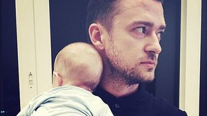 Cât de mult a crescut băieţelul lui JUSTIN TIMBERLAKE! Internauţii au fost topiţi de imaginile cu micuţul