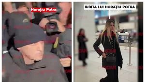 Ce i-a spus iubita lui Horațiu Potra când l-a văzut în aeroport! Presa i-a pus cea mai arzătoare întrebare la care românii vor răspuns