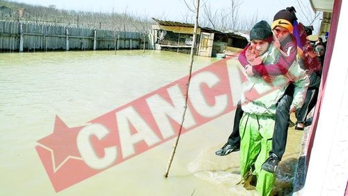 Nord-vestul tarii, in pericol de inundatii