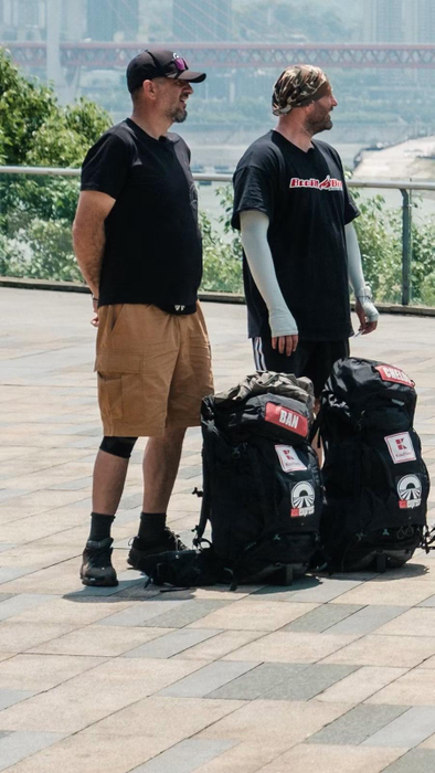 Cheloo și Mihai Ban, la „Asia Express” / Sursa foto: Social media
