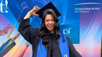 Cum arată fiica lui Răzvan Simion la 21 de ani. Ianca tocmai a absolvit facultatea!