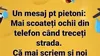 BANCUL ZILEI | Mesaj pentru pietoni