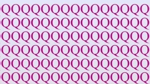 Test de inteligență | Numai geniile cu IQ peste 140 văd litera 'O' în doar 10 secunde!