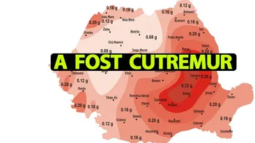 A fost cutremur azi-noapte în România! INFP a emis cod galben. Câte grade a avut seismul