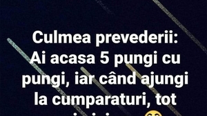 Bancul începutului de aprilie | Culmea prevederii