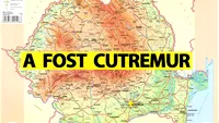 Cutremur puternic azi-noapte, la 01:44. În ce orașe din România s-a resimțit