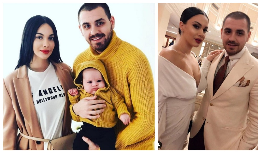 Betty și Cătălin Vișănescu își botează fiul. Ce ținută superbă are fiica lui Florin Salam