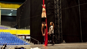 FOTO Antrenamente la o inaltime de iti taie rasuflarea! Cirque du Soleil este gata de premiera din Bucuresti!