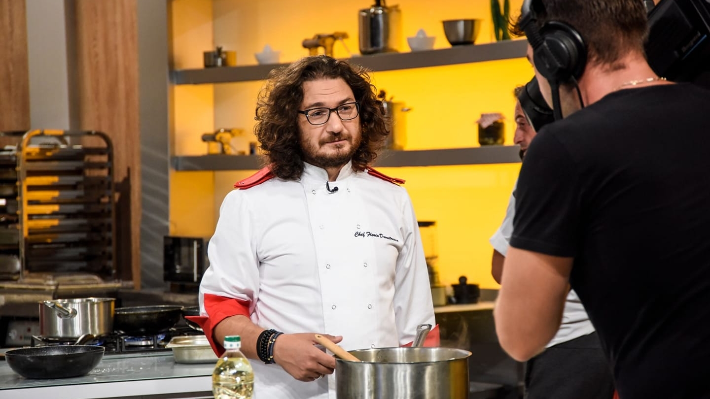Surpriză pentru Chef Florin Dumitrescu, chiar pe platourile de filmare: ”Viața de familie nu e cum pare...”