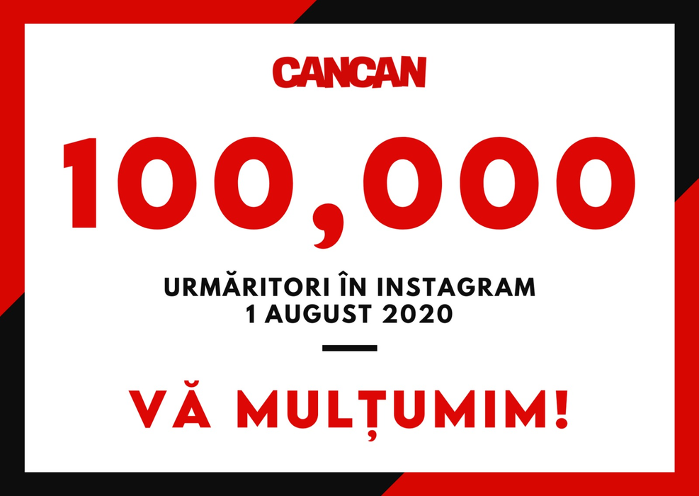 CANCAN, numărul 1 pe Instagram între publicațiile din România