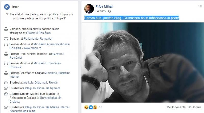 Cunoscutul alpinist Zsolt Torok a fost găsit mort în zona Vârfului Negoiu. Soția lui e îngenuncheată de durere