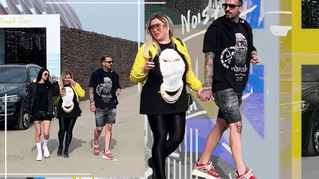 Ex-ul lui Brigitte și-a refăcut viața. În ce companie l-am filmat la mare, în minivacanță