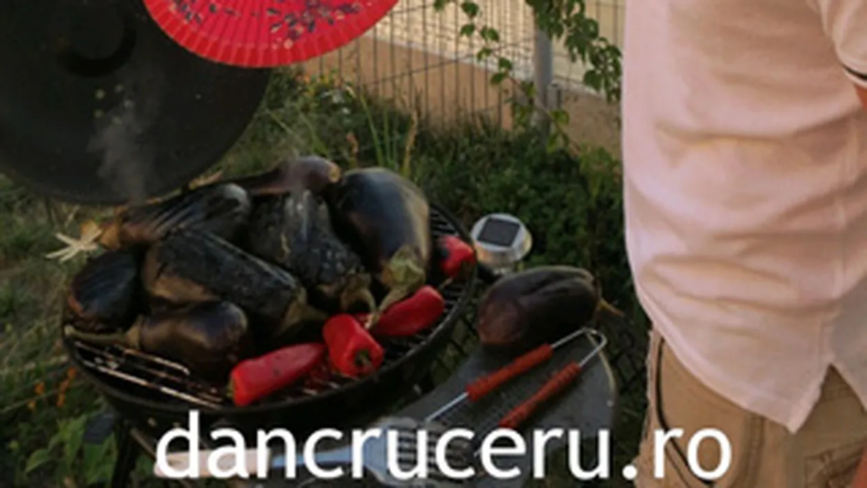 Dan Cruceru a copt vinete dupa o tehnica japoneza! Afla care este si ce presupune