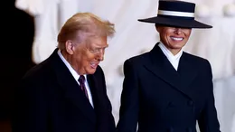 Cât a costat pălăria purtată de Melania Trump? Toată lumea a fost cu ochii pe ea