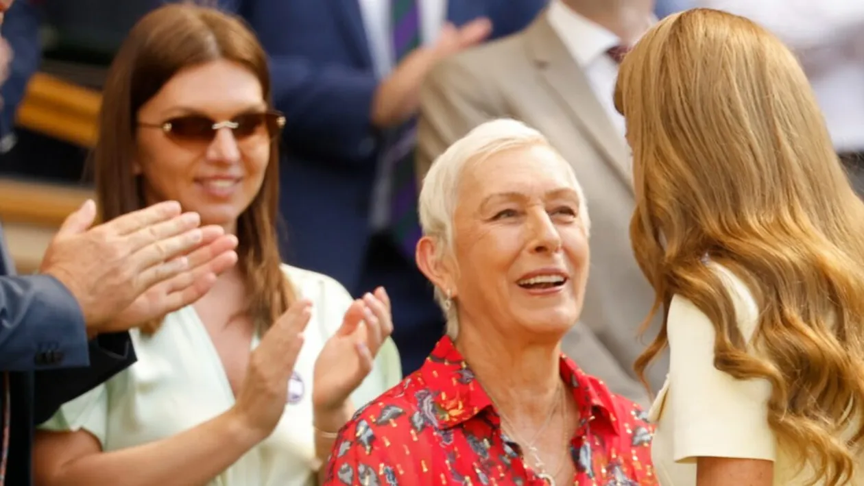 Simona Halep, alături de Kate Middleton în loja regală de la Wimbledon. Imaginea s-a viralizat rapid!