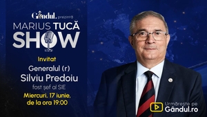 Marius Tucă Show începe miercuri, 17 iunie, de la ora 19.00, live pe Gândul. Invitat: Gen. (R) Silviu Predoiu 
