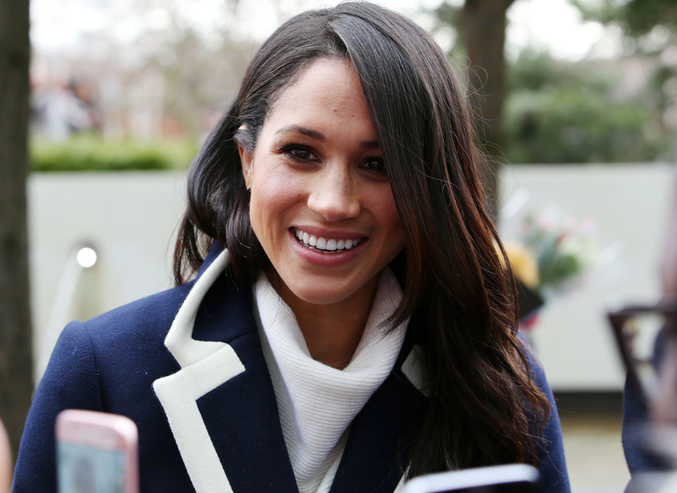 Mandatory Credit: Photo by Beretta/Sims/Shutterstock (9451958u)
Meghan Markle
Prince Harry and Meghan Markle visit to Birmingham, UK - 08 Mar 2018
Prince Harry and Ms. Markle will firstly attend an event at Millennium Point to celebrate International Women's Day, which aims to inspire the next generation of young women to pursue careers in Science, Technology, Engineering and Maths (STEM). Hosted by social enterprise Stemettes, the event will bring together female students from local secondary schools and include interactive activities, a panel discussion, speed networking opportunities with local businesses, and information on work experience, apprenticeships, A-level choices, and university degrees in STEM. Prince Harry and Ms. Markle will join the young women as they take part in building apps and touchpads, before hearing more about their motivations to pursue STEM subjects.