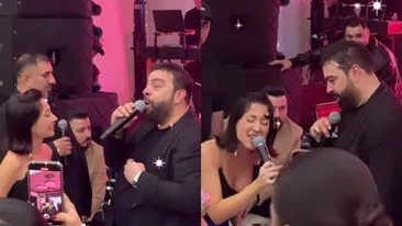 Florin Salam și Nicole Cherry au făcut mare show la nunta Larisei Udilă! Imagini incediare