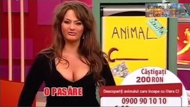 Prezentatoarea este cunoscută ca "isterica de la miezul nopții"