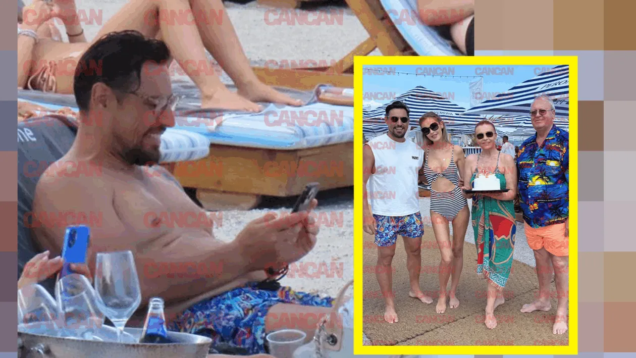 Cum și-a răsfățat Daniel Pavel soacra, de ziua ei! Imagini inedite cu prezentatorul ”Survivor” la Mamaia