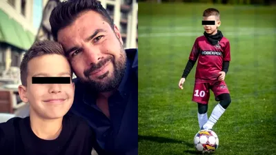 Cum arată acum Tiago, fiul lui Adi Mutu cu Sandra. Micuțul a împlinit 8 ani