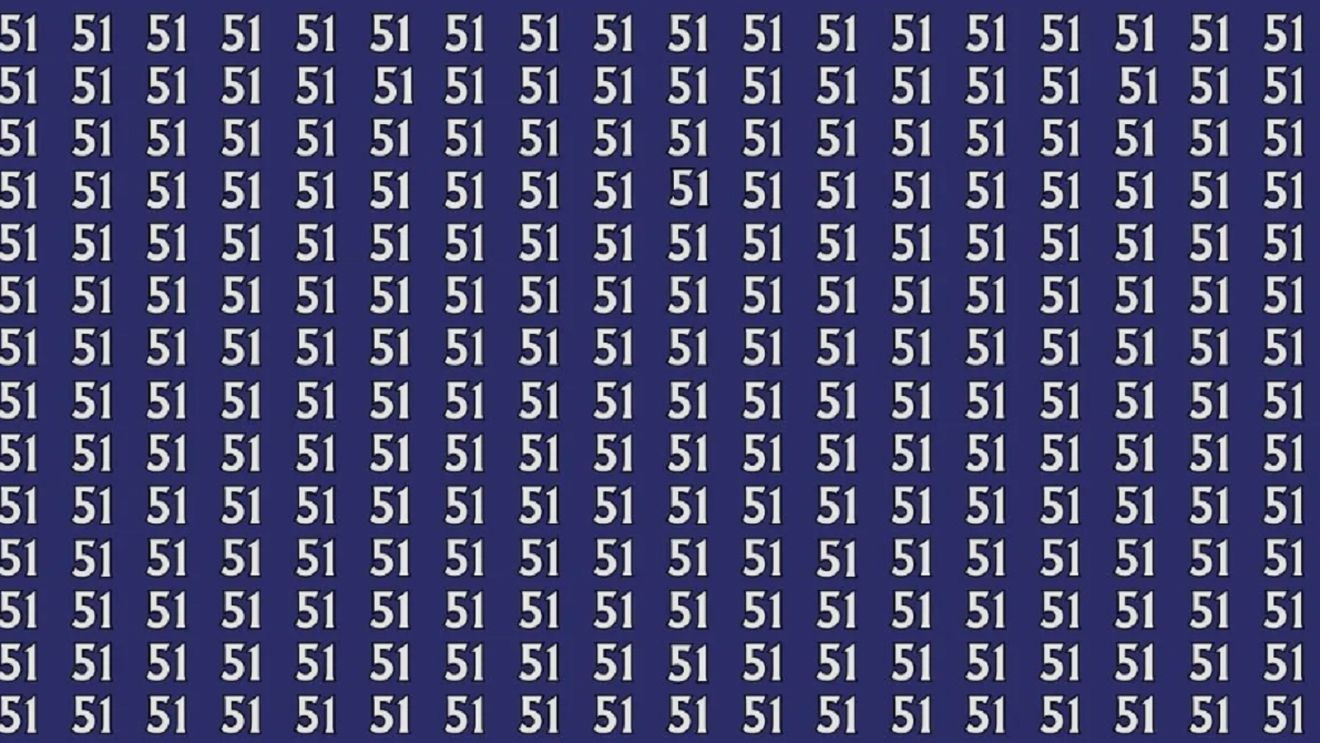 Iluzie optică virală | Doar cei cu ochi de vultur găsesc numerele inversate 13 și 15 din imagine, în 7 secunde!