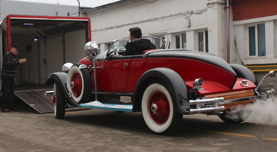 Ion Ţiriac şi-a completat colecţia de maşini cu un Auburn Speedster fabricat în anul 1935! Miliardarul l-a restaurat timp de un an