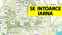 Se strică vremea din nou! ANM a emis cod galben de fenomene meteo periculoase