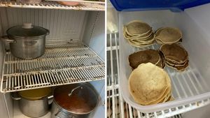 Imagini care îți întorc stomacul pe dos! Ce au putut găsi comisarii de la Protecția Consumatorului în frigiderul unui restaurant din Valea Prahovei