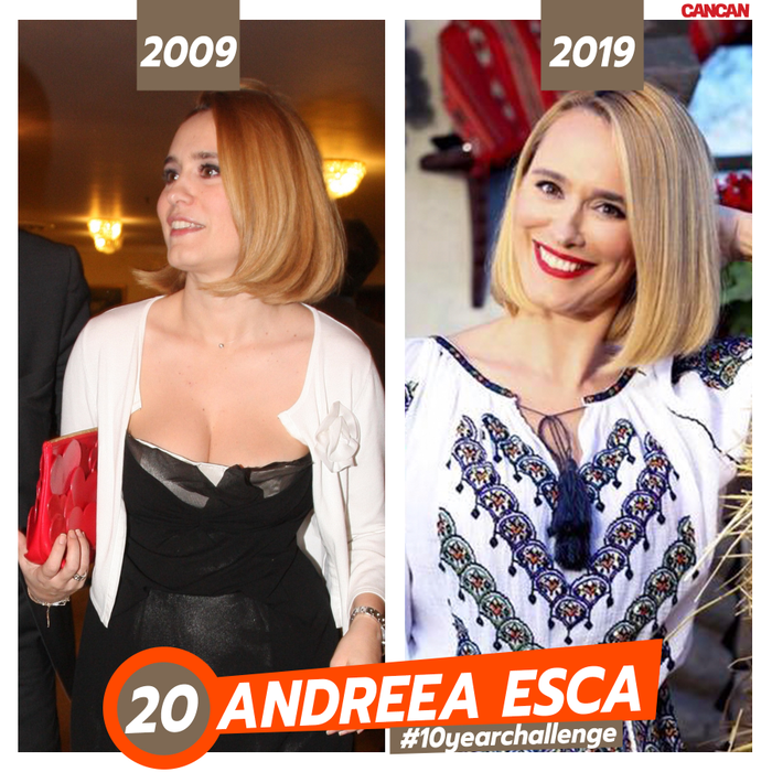 #10yearchallenge. Cum arătau Andra, Gina Pistol sau Antonia în urmă cu 10 ani. Top 30 transformări  ale vedetelor din România