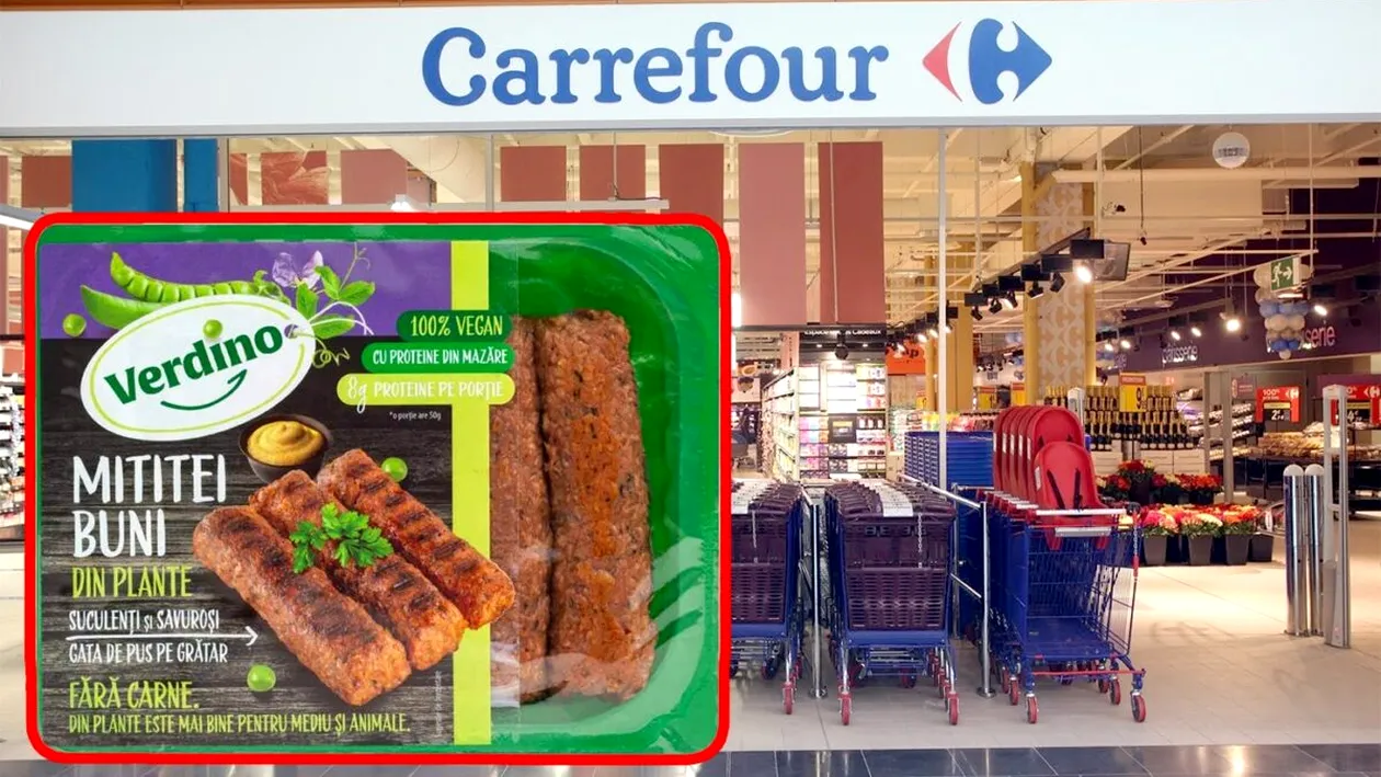 Ce mănânci, de fapt, când consumi micii vegani din supermarketurile Carrefour din București