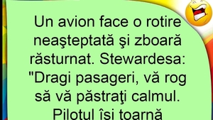 BANC | "Dragi pasageri, vă rog să vă păstrați calmul!"