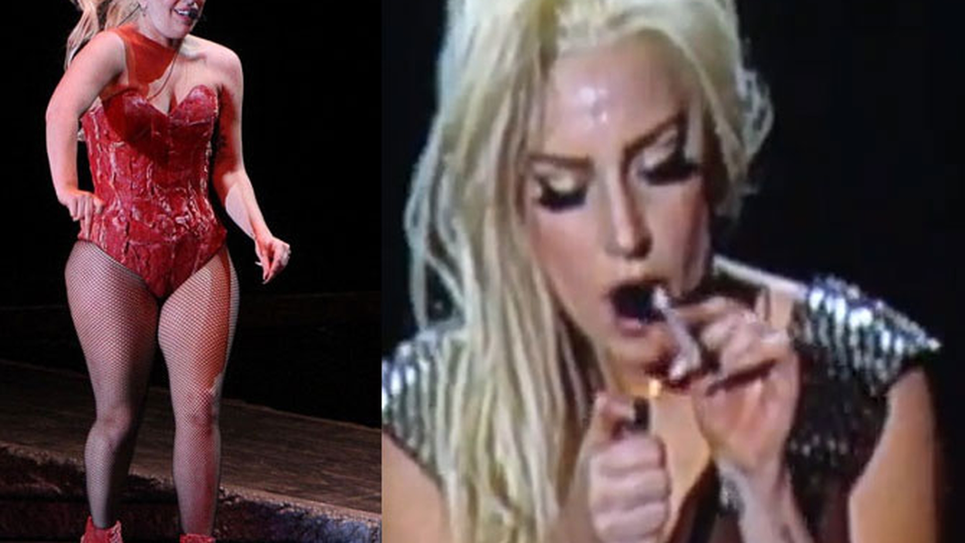 Noua Lady GaGa - s-a ingrasat cu 13 kilograme, bea mai putin si fumeaza marijuana pe scena!