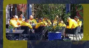 “Tricolorii” lui Edi Iordănescu s-au “cantonat” la un restaurant de lux după remiza cu Irlanda de Nord. Marele absent a fost… Toate detaliile AICI!