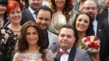 Primarul de la 4 si-a insurat baiatul! Parada de strasuri si decolteuri la cununia lui Piedone jr!