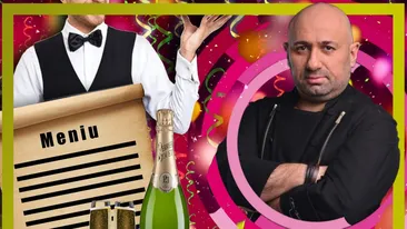 Cel mai cunoscut chef din România te învață cum să pregătești masa ideală de Revelion: ”Recomand ca meniul să cuprindă…”