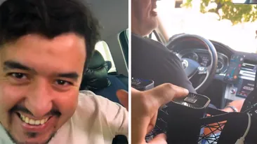 Acest american a trăit surpriza vieții, după ce a comandat un Uber în București. Ce a găsit în mașină