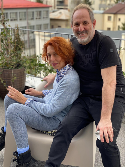 Prințesa Brianna Caradja și tatăl fiilor săi (Foto: Facebook)