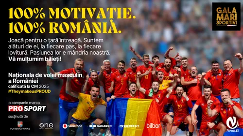 O nouă performanță pentru voleiul masculin! România s-a calificat la Campionatul Mondial. Ce premiu s-a acordat la Gala Mari Sportivi