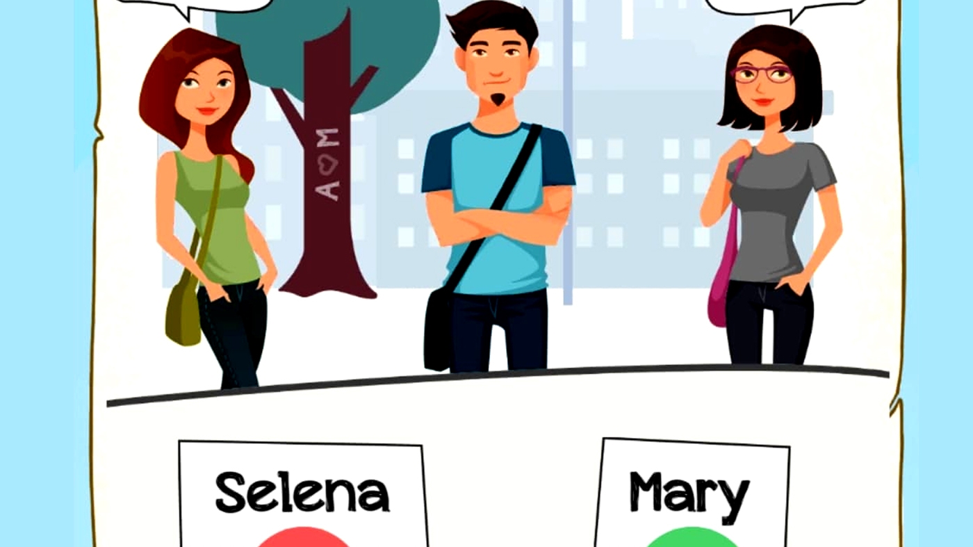 Test de logică | Cine este iubita lui Adrian: Selena sau Mary?
